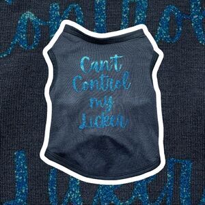 Handcrafted Funny Dog Shirt, Black Dog shirt, Funny Dog Clothing, Gift for Dog